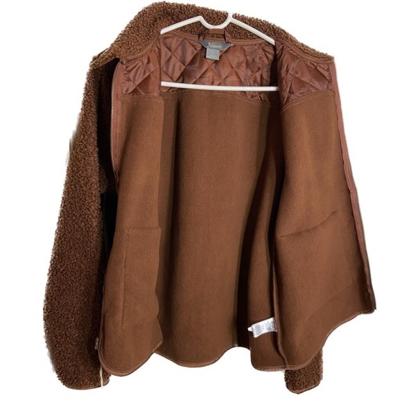 Bass Pro Shop NATURAL REFLECTIONS Sherpa Fleece Women’s Sz M - Picture 3 of 5